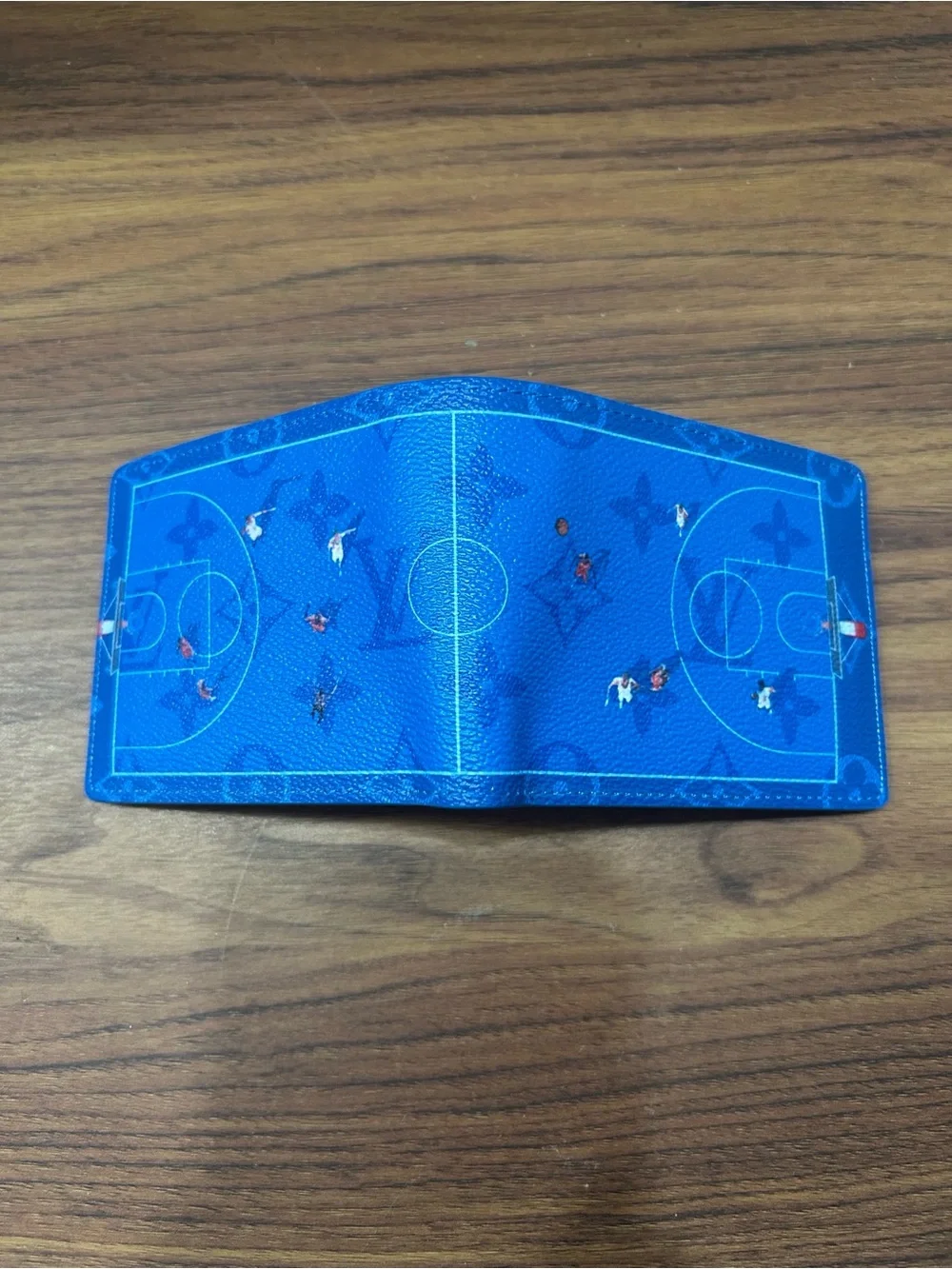 Louis Vuitton Blue Basketball Wallet